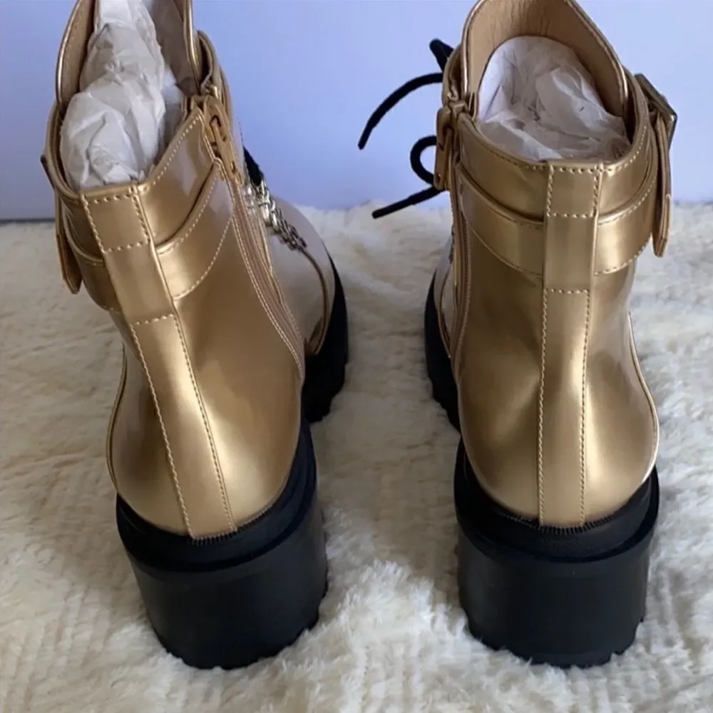 JEFFREY CAMPBELL Czech Lace-up Boot